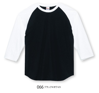 5.6oz ラグランベースボールTシャツ